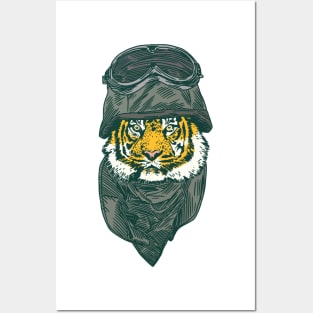 Soldier Tiger Posters and Art